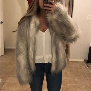 Faux Fur Coat